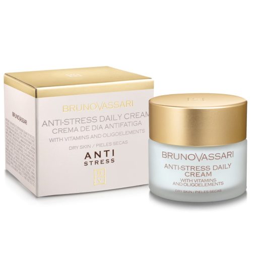 ANTI STRESS DAY CREAM – Nappali arckrém nyomelemekkel száraz bőrre